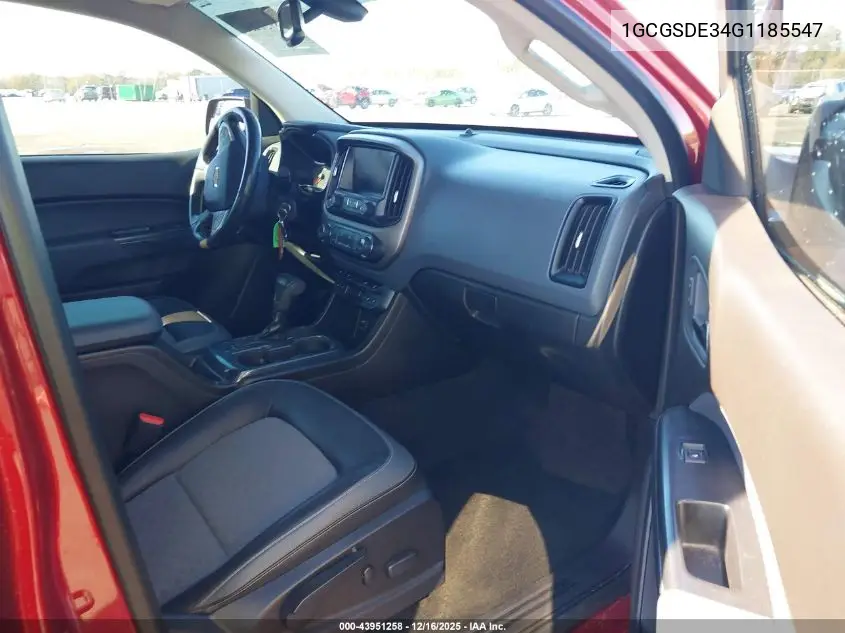 1GCGSDE34G1185547 2016 Chevrolet Colorado Z71