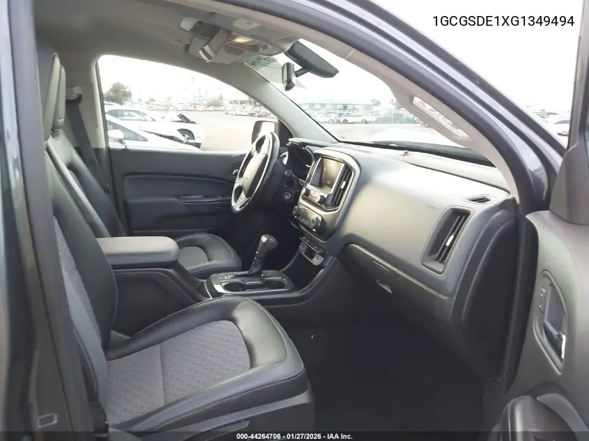 1GCGSDE1XG1349494 2016 Chevrolet Colorado Z71
