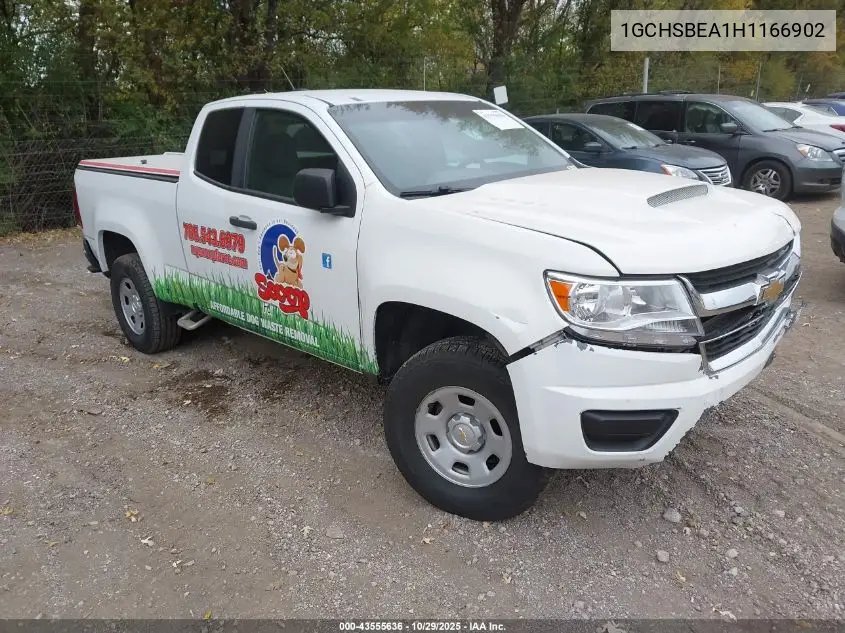 1GCHSBEA1H1166902 2017 Chevrolet Colorado Wt