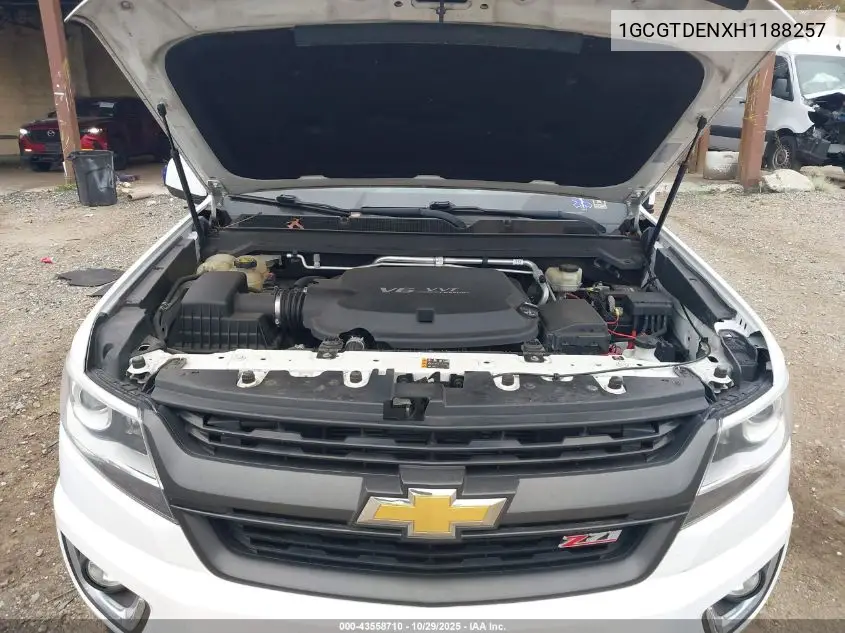 1GCGTDENXH1188257 2017 Chevrolet Colorado Z71