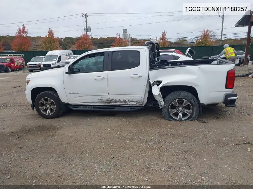 1GCGTDENXH1188257 2017 Chevrolet Colorado Z71