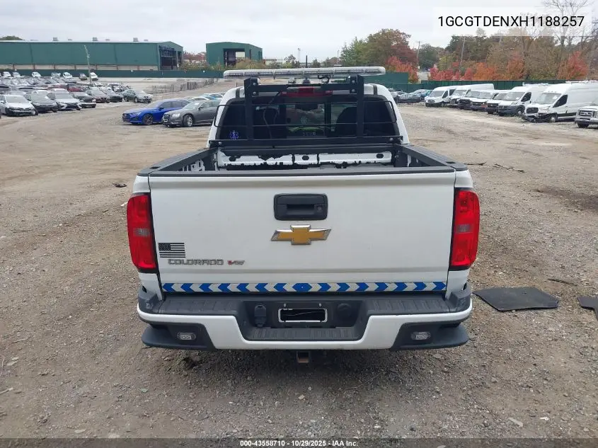 1GCGTDENXH1188257 2017 Chevrolet Colorado Z71