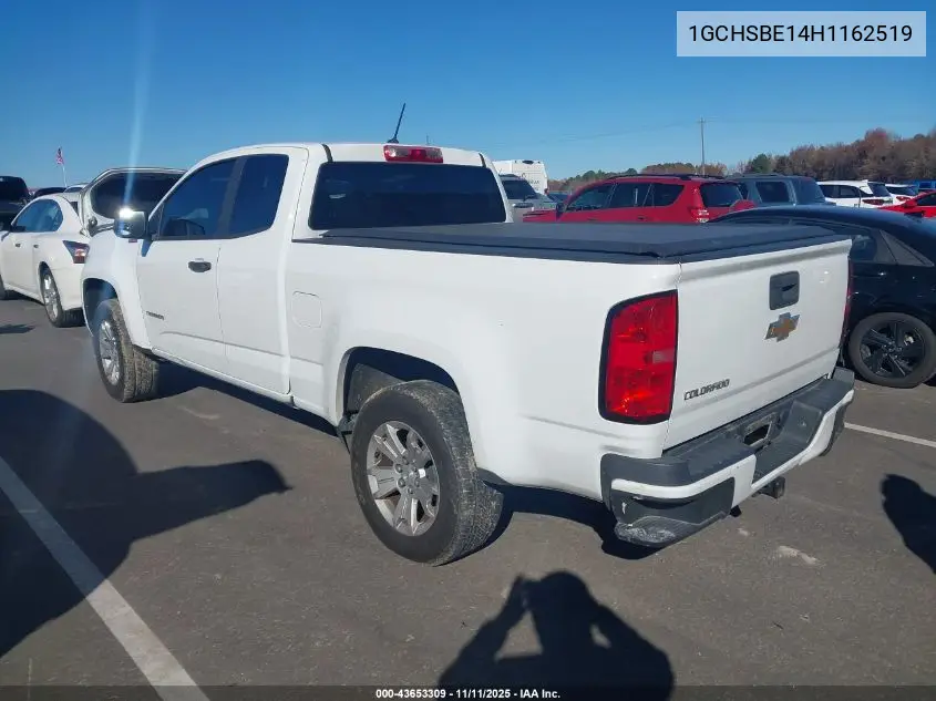1GCHSBE14H1162519 2017 Chevrolet Colorado Wt