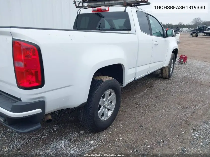 1GCHSBEA3H1319330 2017 Chevrolet Colorado Wt