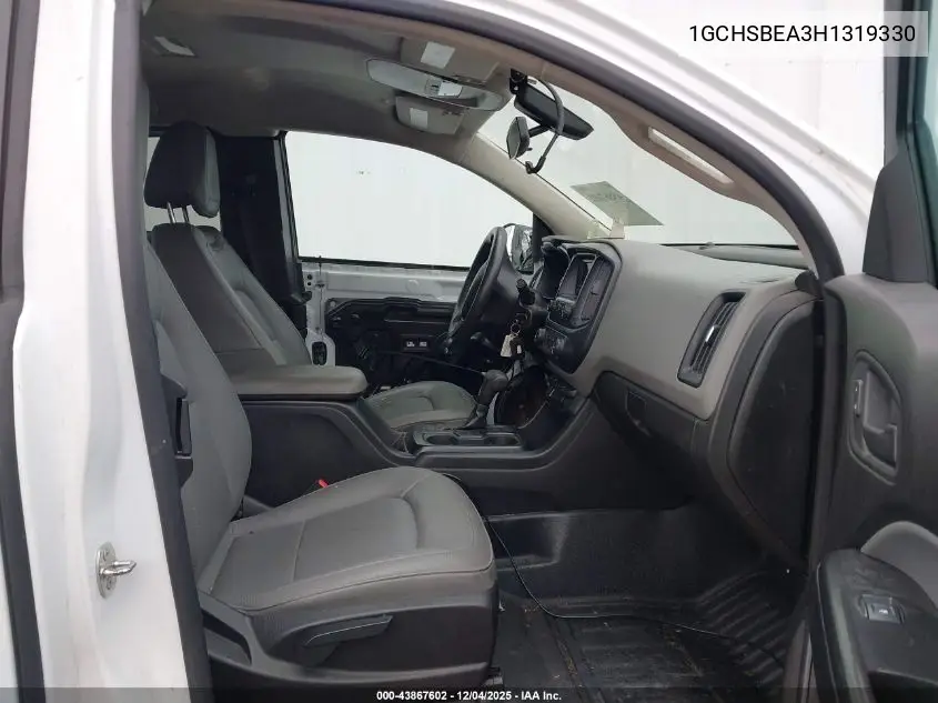 1GCHSBEA3H1319330 2017 Chevrolet Colorado Wt