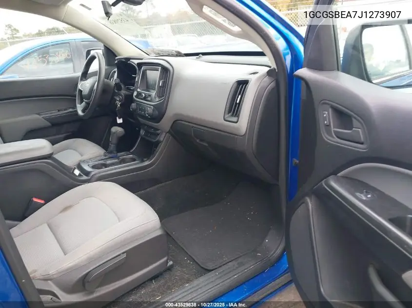 1GCGSBEA7J1273907 2018 Chevrolet Colorado Wt