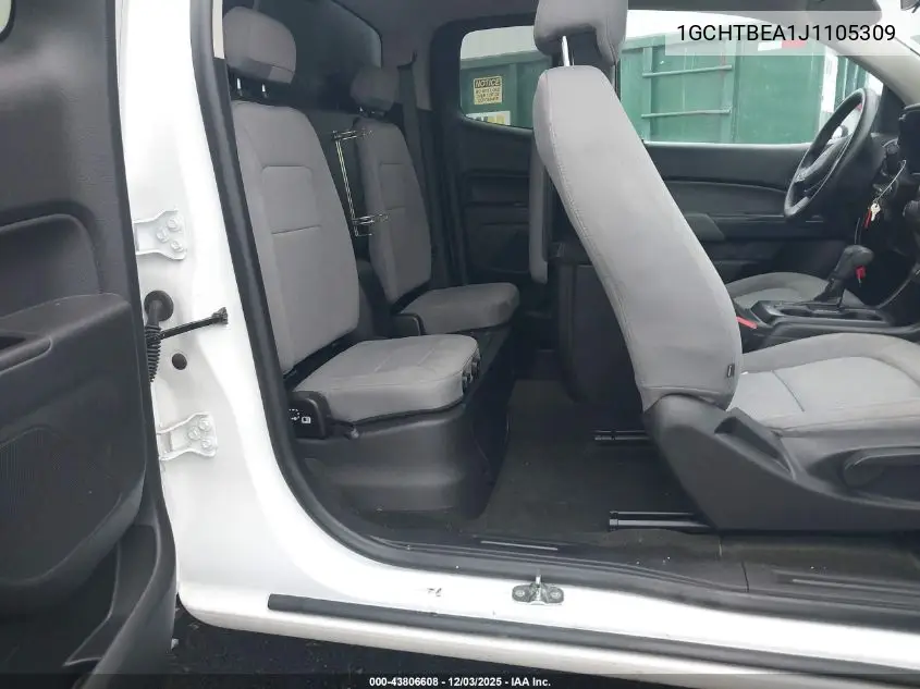 1GCHTBEA1J1105309 2018 Chevrolet Colorado Wt