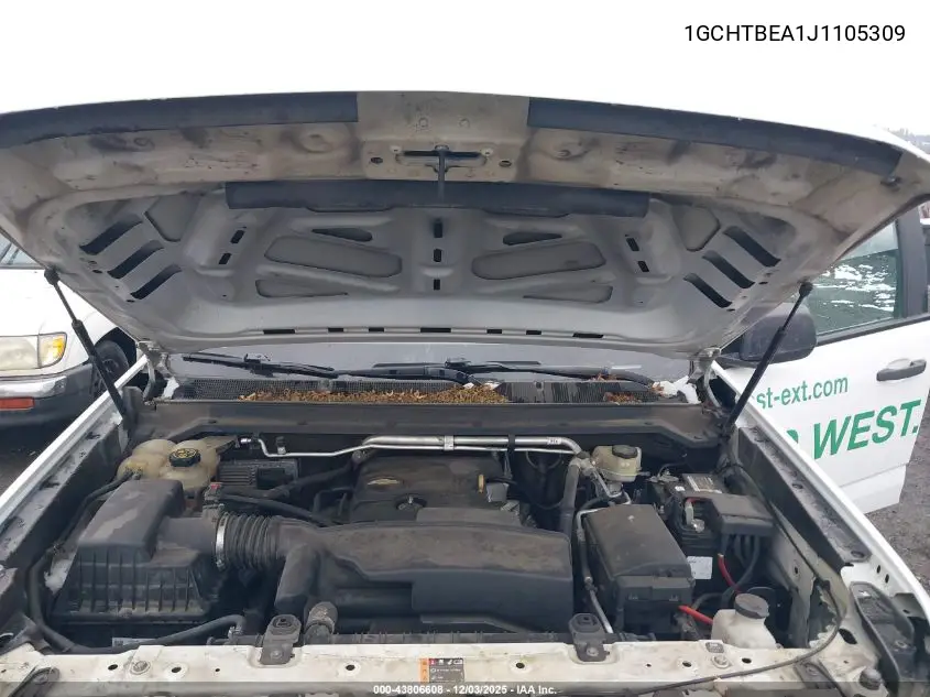 1GCHTBEA1J1105309 2018 Chevrolet Colorado Wt