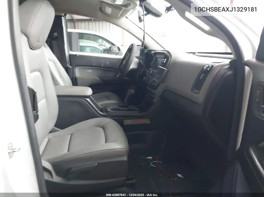 1GCHSBEAXJ1329181 2018 Chevrolet Colorado Wt