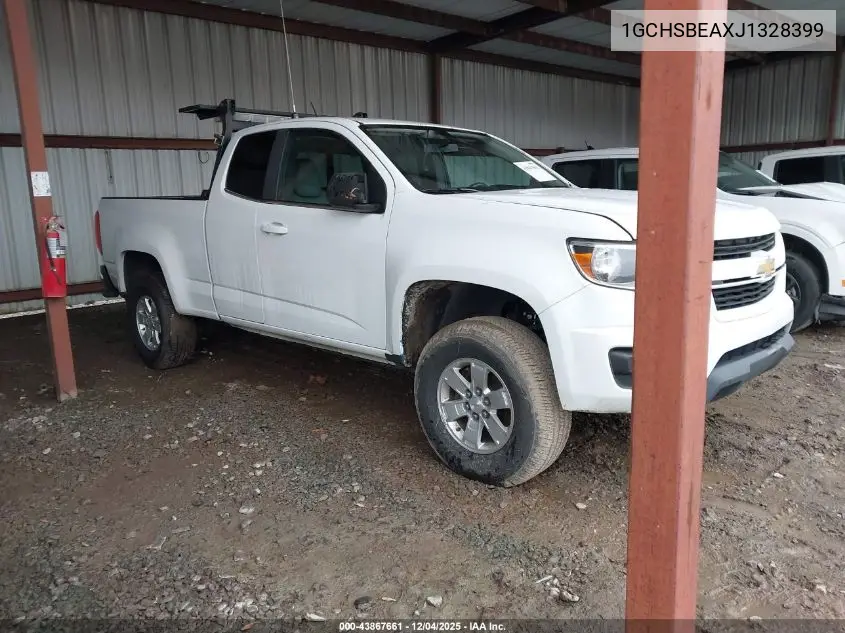 1GCHSBEAXJ1328399 2018 Chevrolet Colorado Wt
