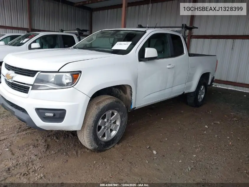 1GCHSBEAXJ1328399 2018 Chevrolet Colorado Wt