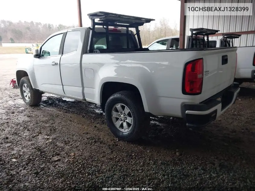 1GCHSBEAXJ1328399 2018 Chevrolet Colorado Wt