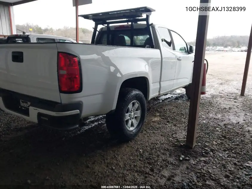 1GCHSBEAXJ1328399 2018 Chevrolet Colorado Wt