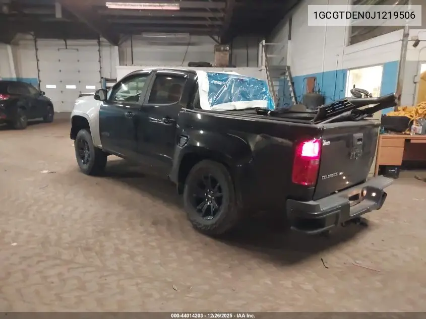 1GCGTDEN0J1219506 2018 Chevrolet Colorado Z71