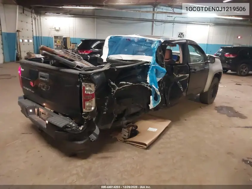 1GCGTDEN0J1219506 2018 Chevrolet Colorado Z71