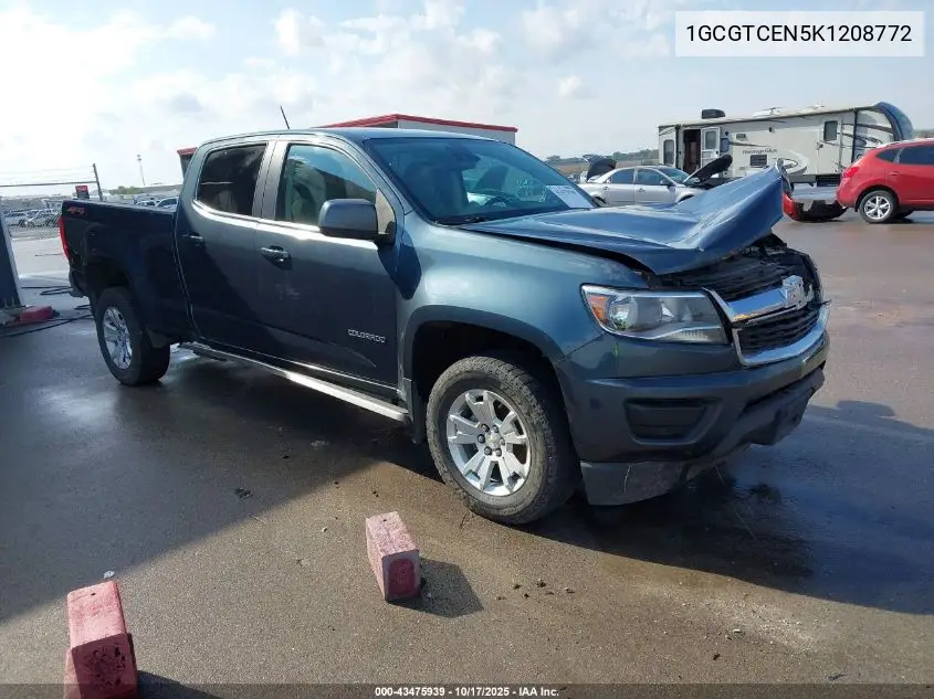 1GCGTCEN5K1208772 2019 Chevrolet Colorado Lt
