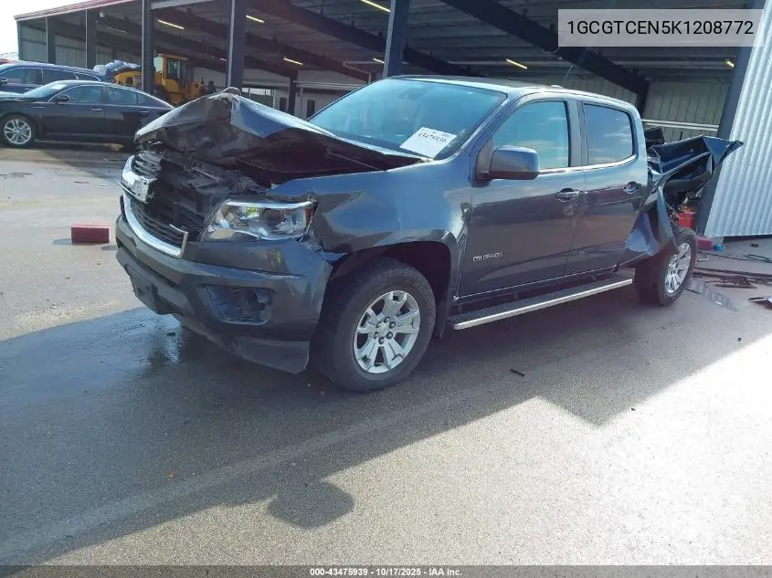1GCGTCEN5K1208772 2019 Chevrolet Colorado Lt