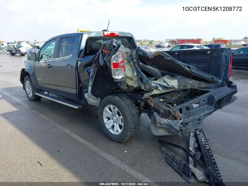 1GCGTCEN5K1208772 2019 Chevrolet Colorado Lt