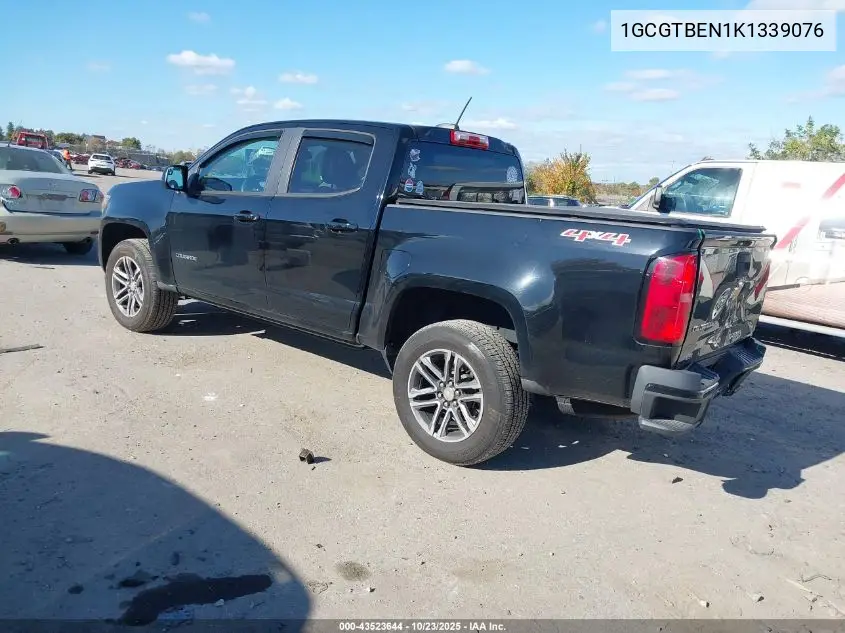 1GCGTBEN1K1339076 2019 Chevrolet Colorado 4Wd Work Truck