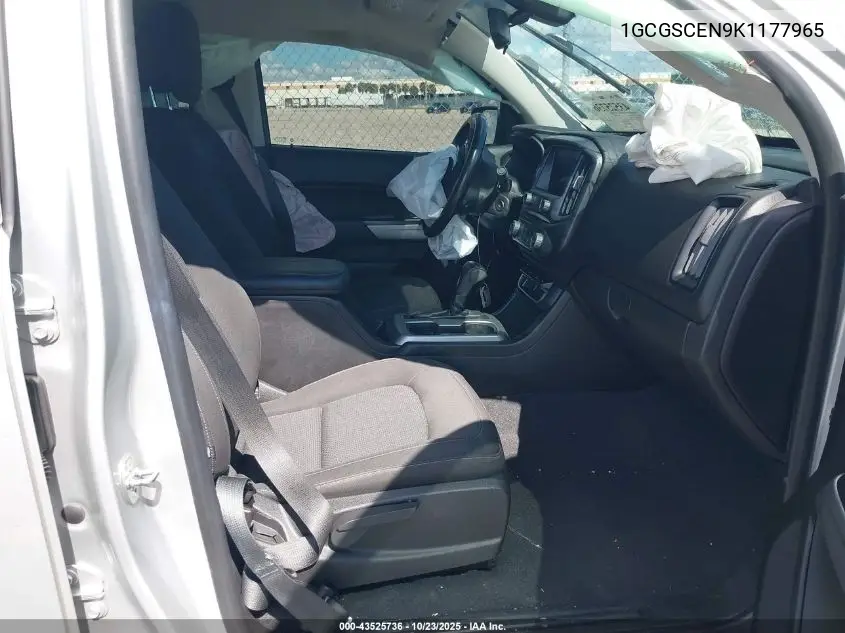 1GCGSCEN9K1177965 2019 Chevrolet Colorado Lt