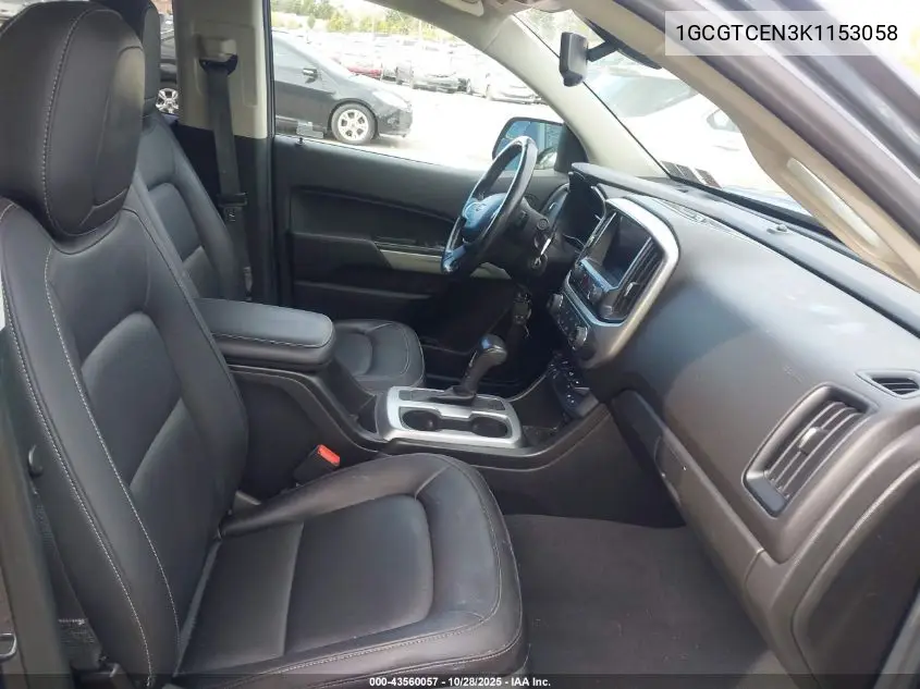 1GCGTCEN3K1153058 2019 Chevrolet Colorado Lt