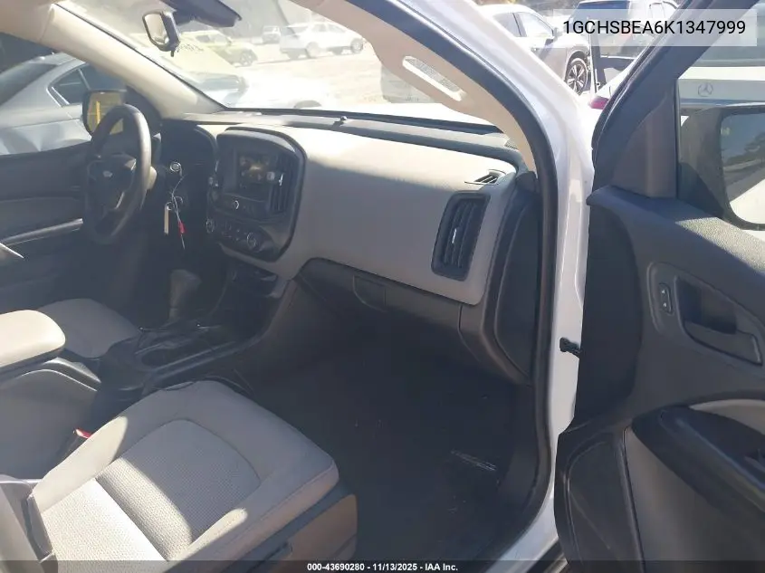 1GCHSBEA6K1347999 2019 Chevrolet Colorado Wt