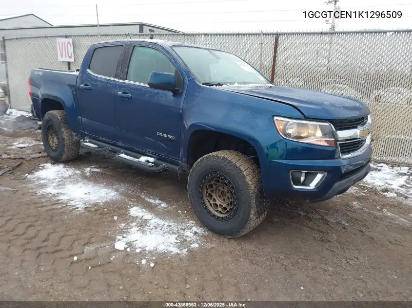 1GCGTCEN1K1296509 2019 Chevrolet Colorado Lt