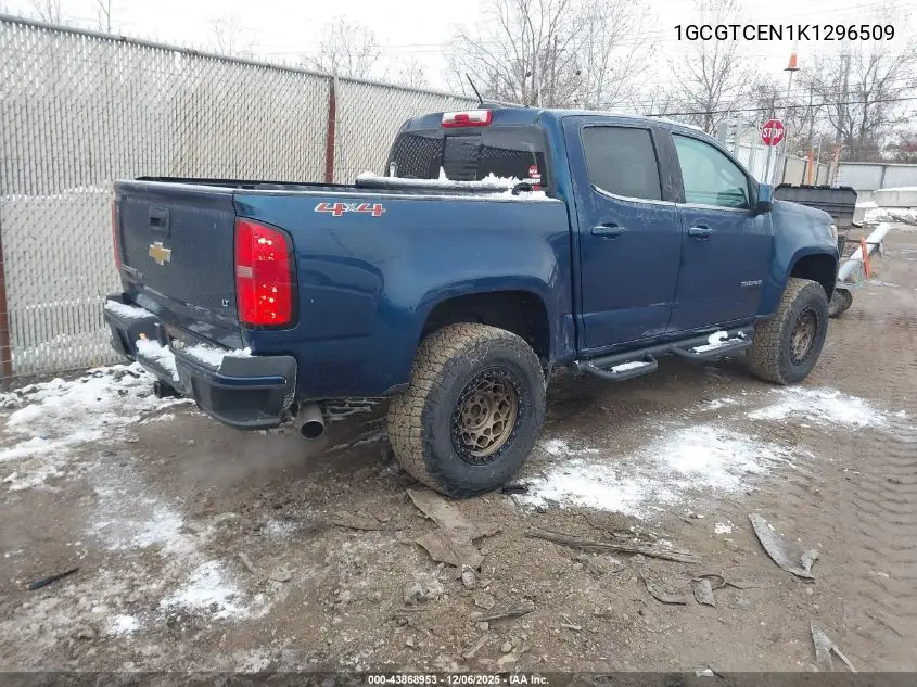 1GCGTCEN1K1296509 2019 Chevrolet Colorado Lt