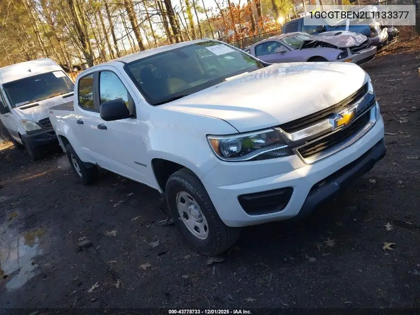 1GCGTBEN2L1133377 2020 Chevrolet Colorado 4Wd Long Box Wt