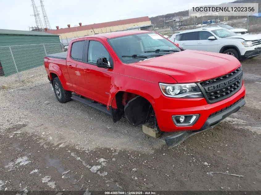 1GCGTDEN6L1202356 2020 Chevrolet Colorado 4Wd Long Box Z71