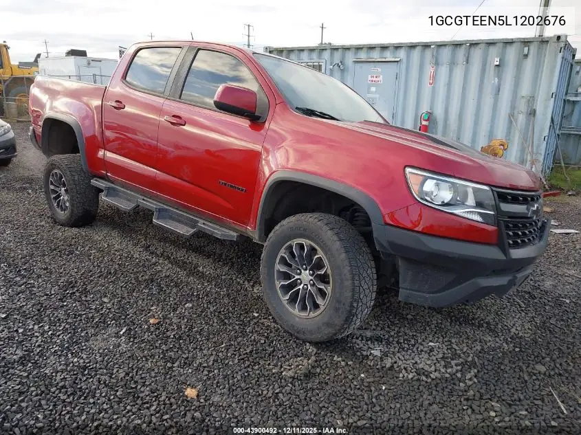 1GCGTEEN5L1202676 2020 Chevrolet Colorado 4Wd Short Box Zr2
