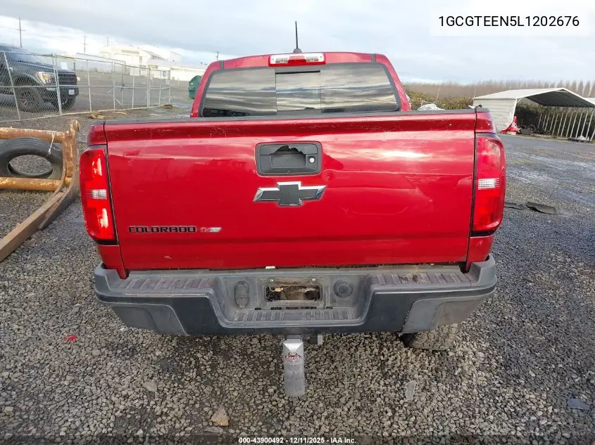 1GCGTEEN5L1202676 2020 Chevrolet Colorado 4Wd Short Box Zr2