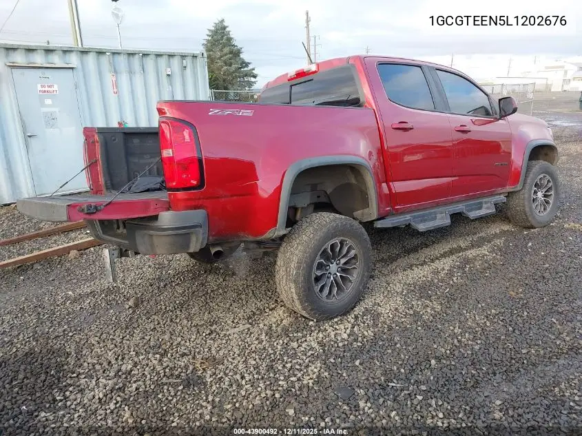 1GCGTEEN5L1202676 2020 Chevrolet Colorado 4Wd Short Box Zr2