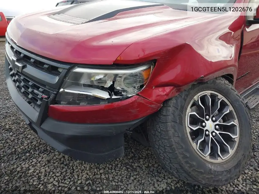 1GCGTEEN5L1202676 2020 Chevrolet Colorado 4Wd Short Box Zr2