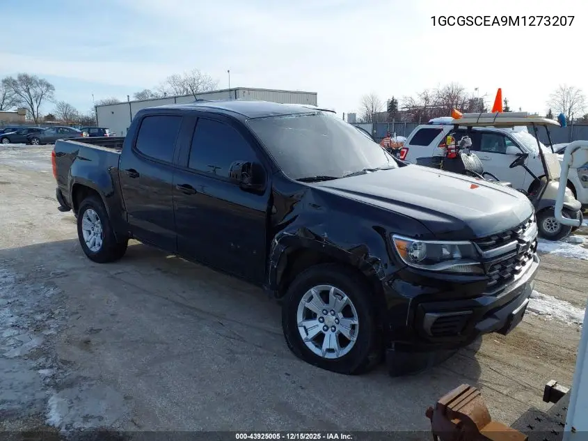 1GCGSCEA9M1273207 2021 Chevrolet Colorado 2Wd Short Box Lt