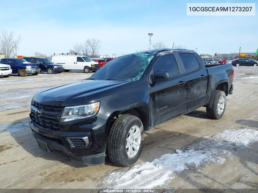 1GCGSCEA9M1273207 2021 Chevrolet Colorado 2Wd Short Box Lt