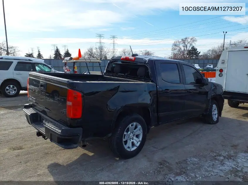 1GCGSCEA9M1273207 2021 Chevrolet Colorado 2Wd Short Box Lt