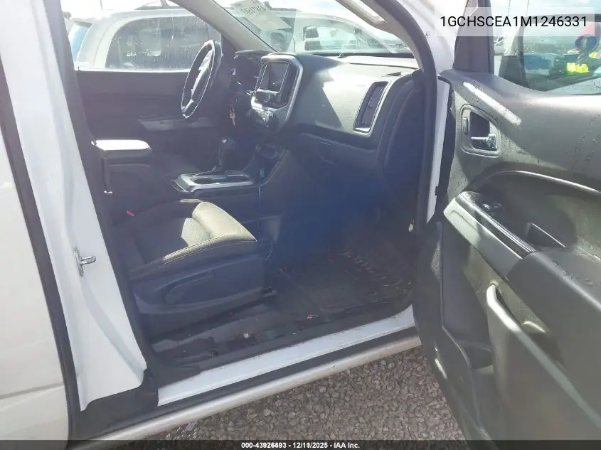 1GCHSCEA1M1246331 2021 Chevrolet Colorado 2Wd Long Box Lt