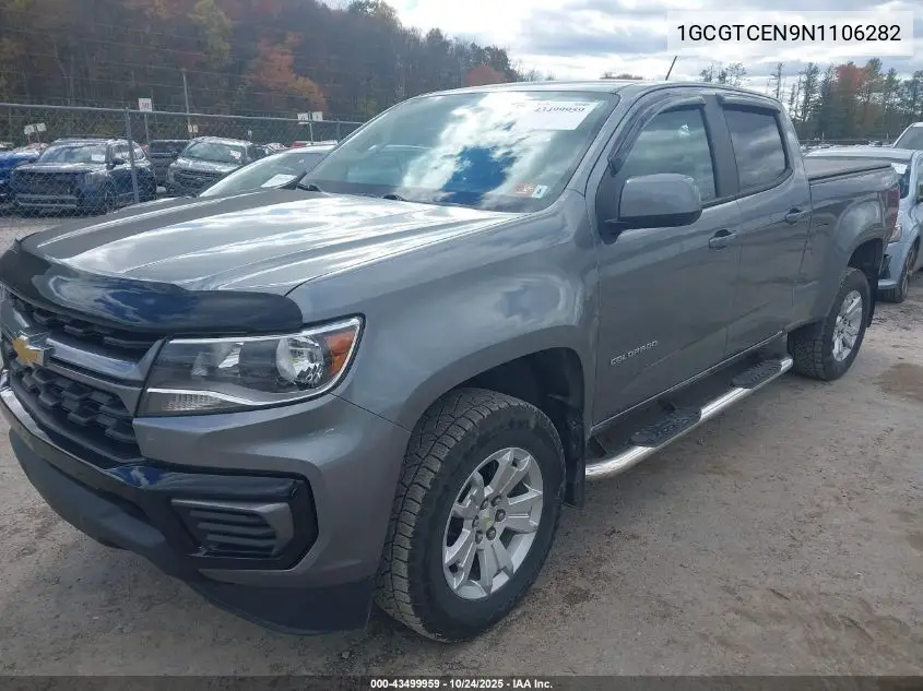 1GCGTCEN9N1106282 2022 Chevrolet Colorado 4Wd Long Box Lt