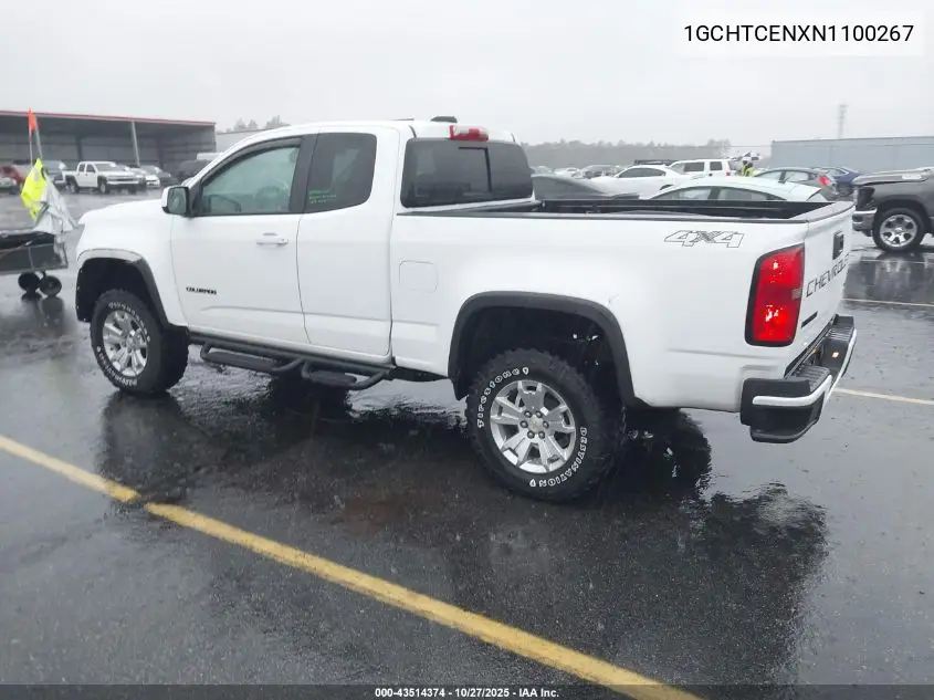 1GCHTCENXN1100267 2022 Chevrolet Colorado 4Wd Long Box Lt