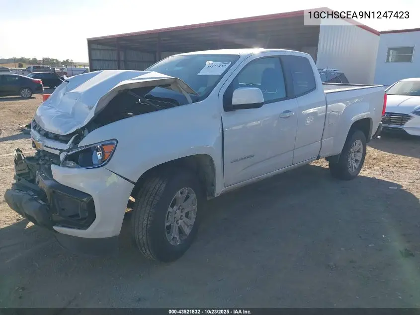 1GCHSCEA9N1247423 2022 Chevrolet Colorado 2Wd Long Box Lt