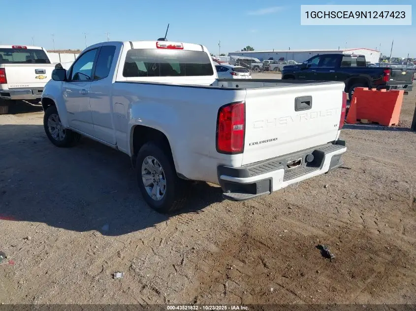 1GCHSCEA9N1247423 2022 Chevrolet Colorado 2Wd Long Box Lt