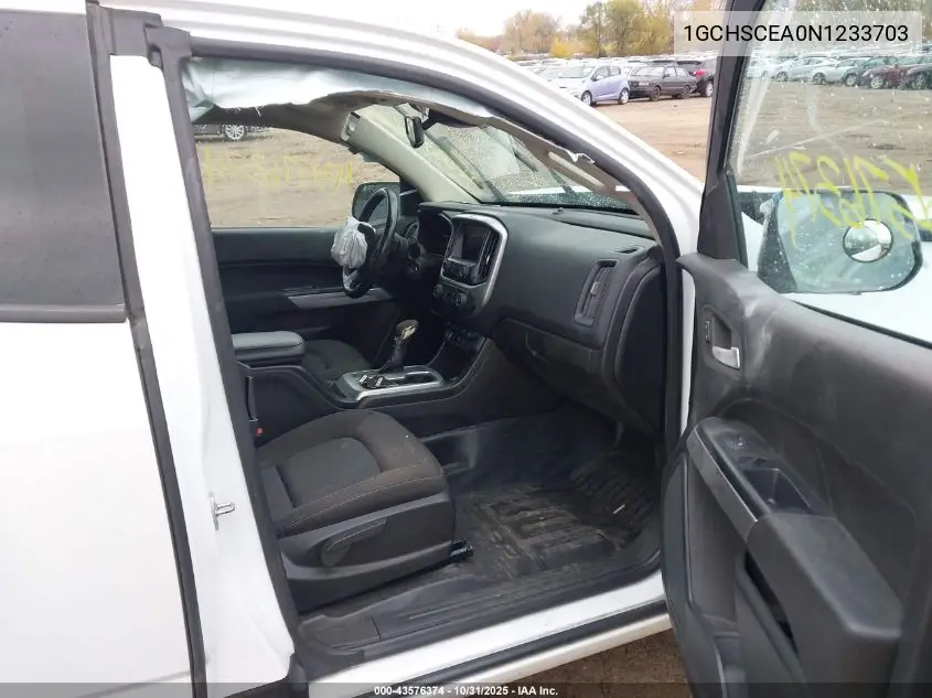 1GCHSCEA0N1233703 2022 Chevrolet Colorado 2Wd Long Box Lt