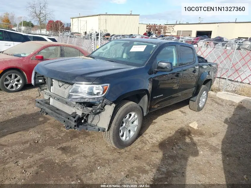 1GCGTCEN1N1327360 2022 Chevrolet Colorado 4Wd Short Box Lt