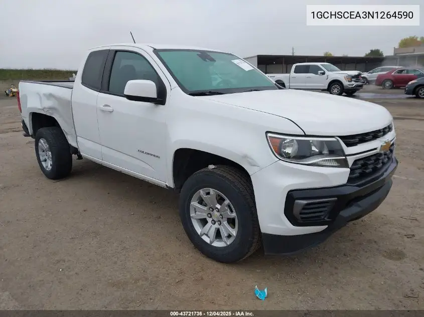1GCHSCEA3N1264590 2022 Chevrolet Colorado 2Wd Long Box Lt