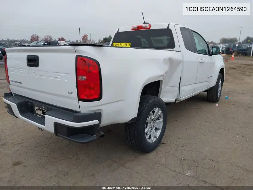 1GCHSCEA3N1264590 2022 Chevrolet Colorado 2Wd Long Box Lt