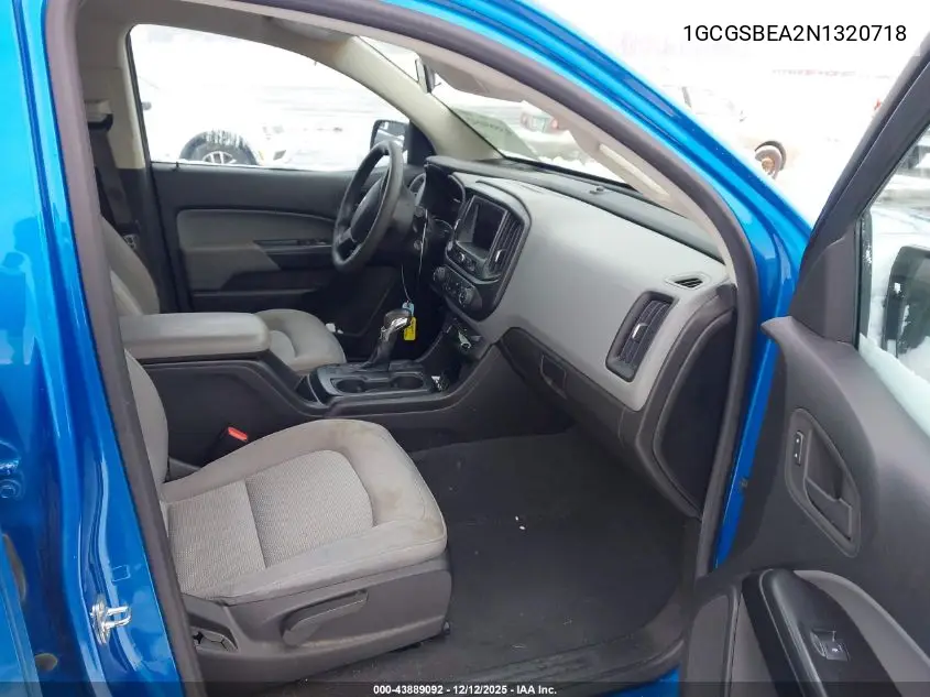 1GCGSBEA2N1320718 2022 Chevrolet Colorado 2Wd Short Box Wt