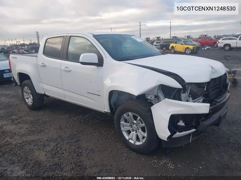 1GCGTCENXN1248530 2022 Chevrolet Colorado 4Wd Short Box Lt