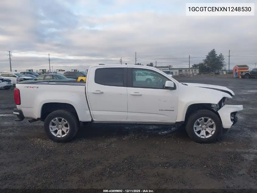 1GCGTCENXN1248530 2022 Chevrolet Colorado 4Wd Short Box Lt