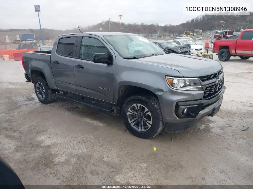 1GCGTDEN5N1308946 2022 Chevrolet Colorado 4Wd Short Box Z71